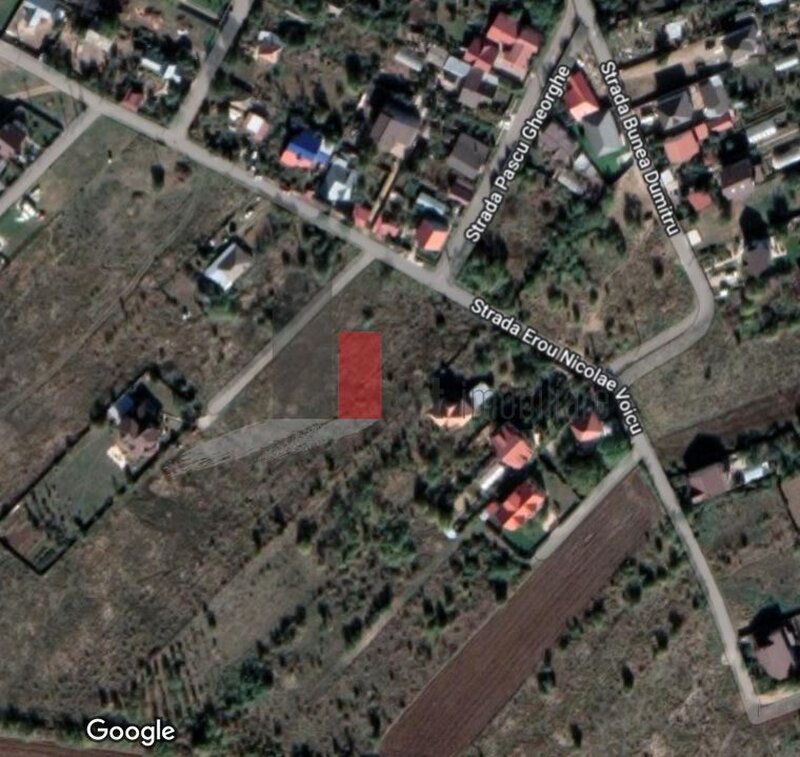 Balotesti, Str. Erou Voicu Nicolae, 5000 mp la 30 euro mp,  urbanism P+2.